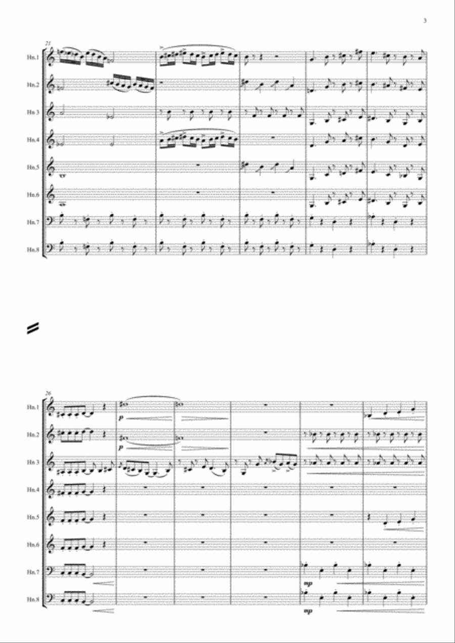 Theme From The Simpsons TM from the Twentieth Century Fox Television Series THE SIMPSONS Brass Ensemble scores gallery preview page 4