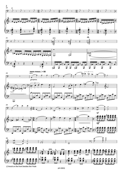 Sonata (2000) for Violoncello and Accordion