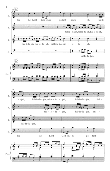 Hallelujah! (Handel) Key C image number null