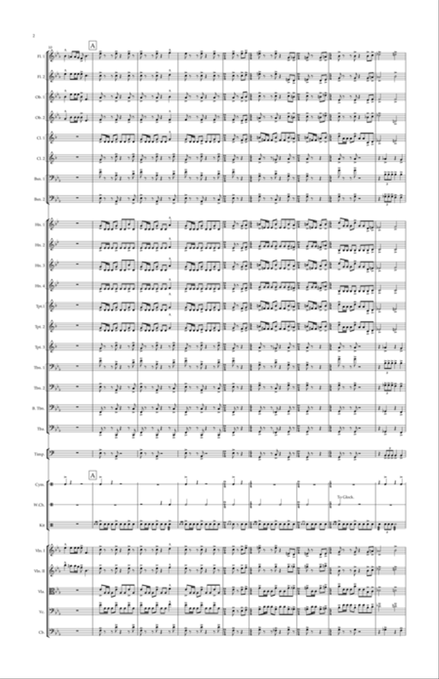 The Last Starfighter Full Orchestra scores gallery preview page 2