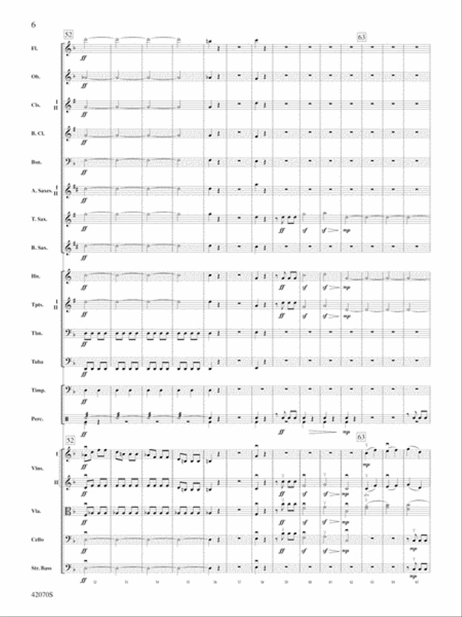 Symphony No. 5: Score Symphony No. 5: Score Full Orchestra scores gallery preview page 6