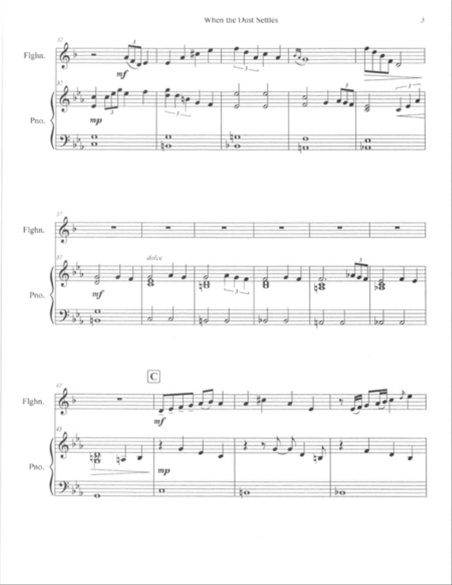 When the Dust Settles Chamber Music scores gallery preview page 5