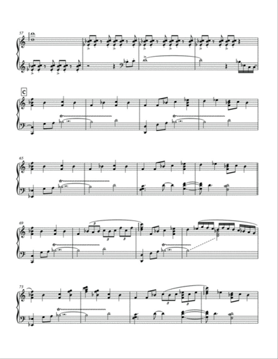 Hopes & Dreams ～ SAVE The World ～ His Theme (Undertale Piano Collections) Piano Solo scores gallery preview page 5