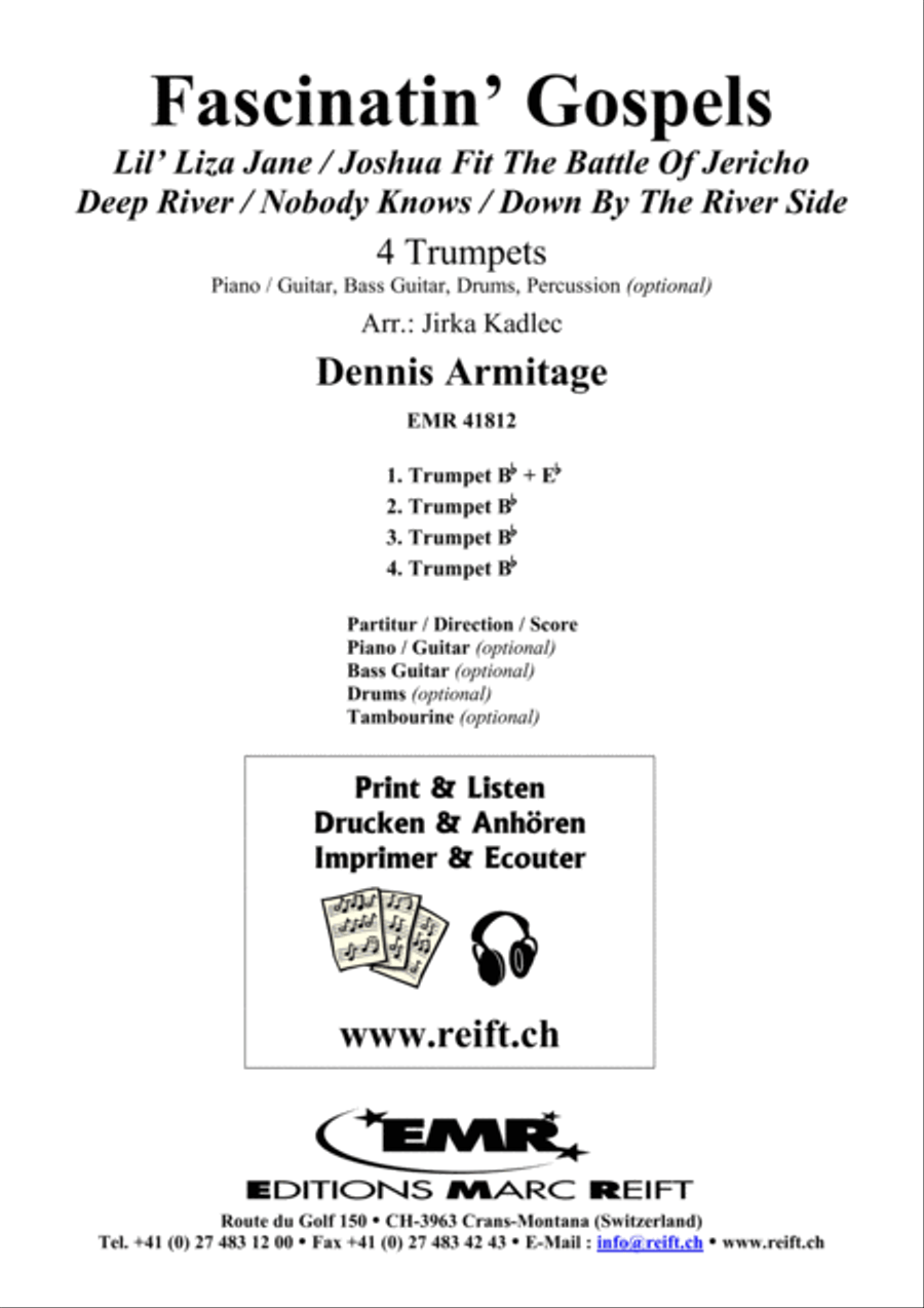 Fascinatin' Gospels Trumpet scores gallery preview page 2