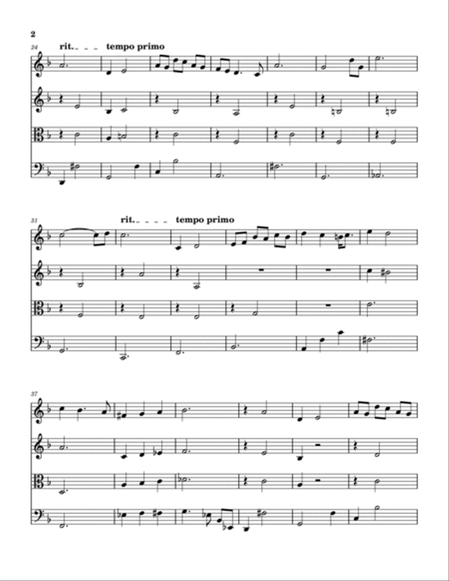 Anna String Quartet scores gallery preview page 3