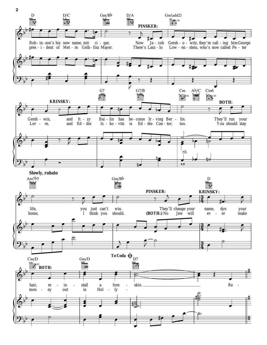 Remember Who You Are Remember Who You Are Piano, Vocal, Guitar scores gallery preview page 2