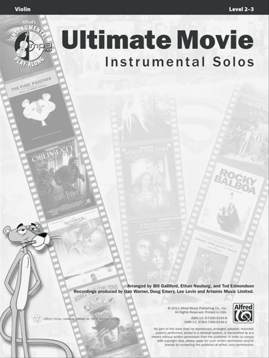Ultimate Movie Instrumental Solos for Strings String Orchestra scores gallery preview page 6