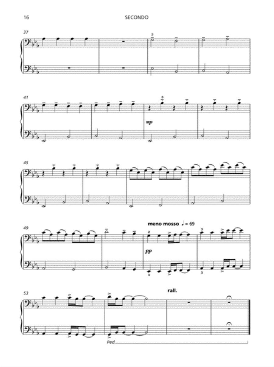 Piano Sketches Duets Book 1 Piano Duet scores gallery preview page 15