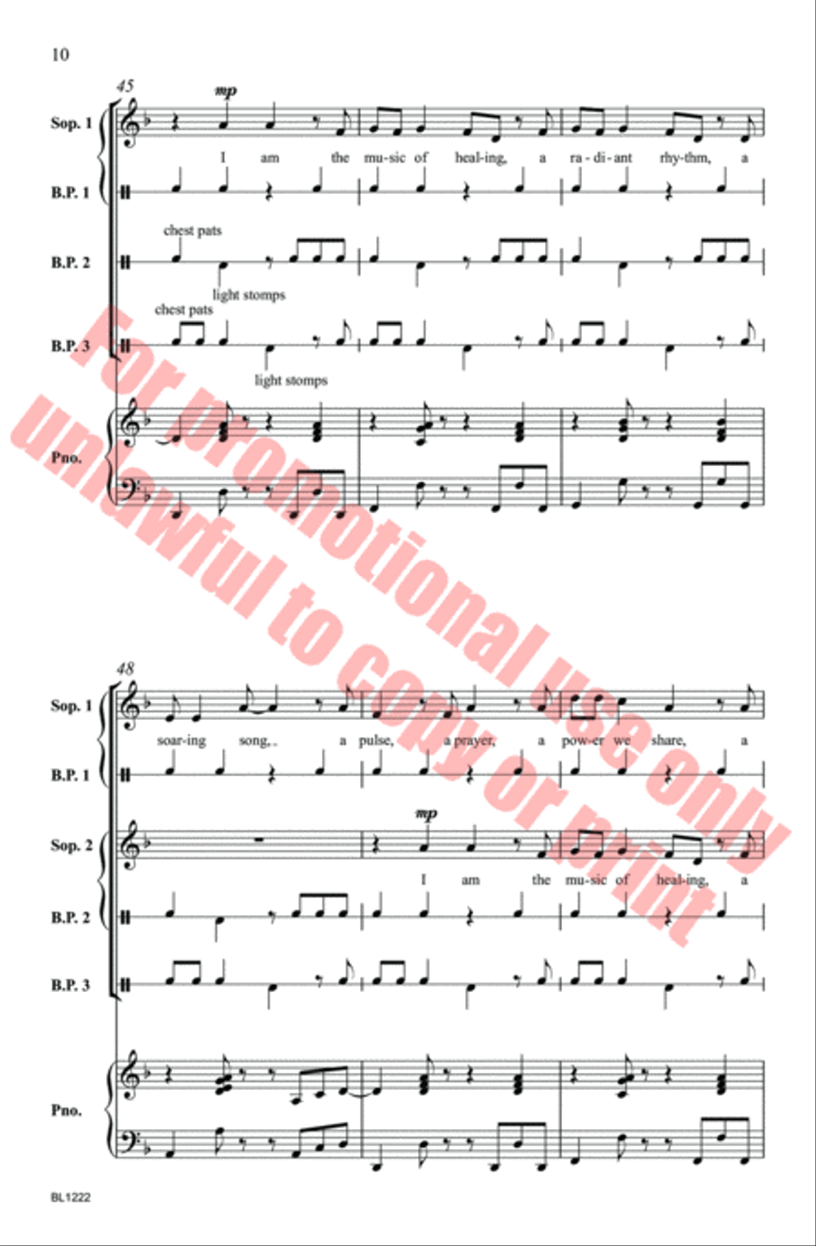 Hope, Peace, Joy: A Trilogy Choir scores gallery preview page 11