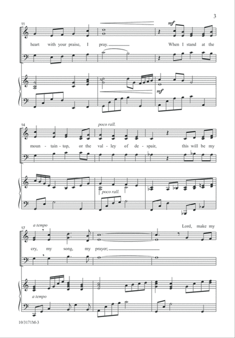 Make My Life an Alleluia 3-Part scores gallery preview page 3