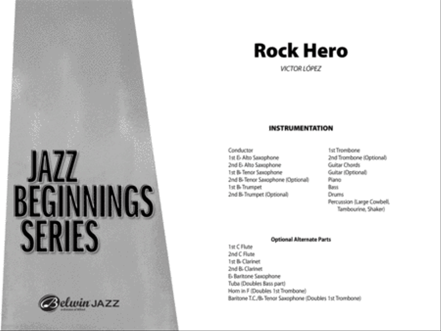 Rock Hero Jazz Ensemble scores gallery preview page 2