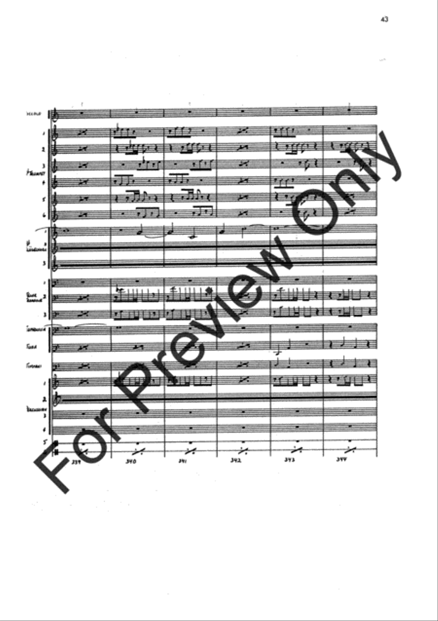Agincourt Hymn (Score) Agincourt Hymn (Score) Concert Band scores gallery preview page 67