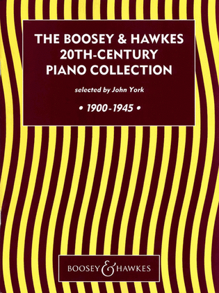Book cover for The Boosey & Hawkes 20th-Century Piano Collection