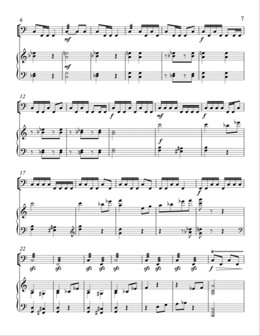 Concertino For Timpani & Piano Piano Accompaniment scores gallery preview page 6
