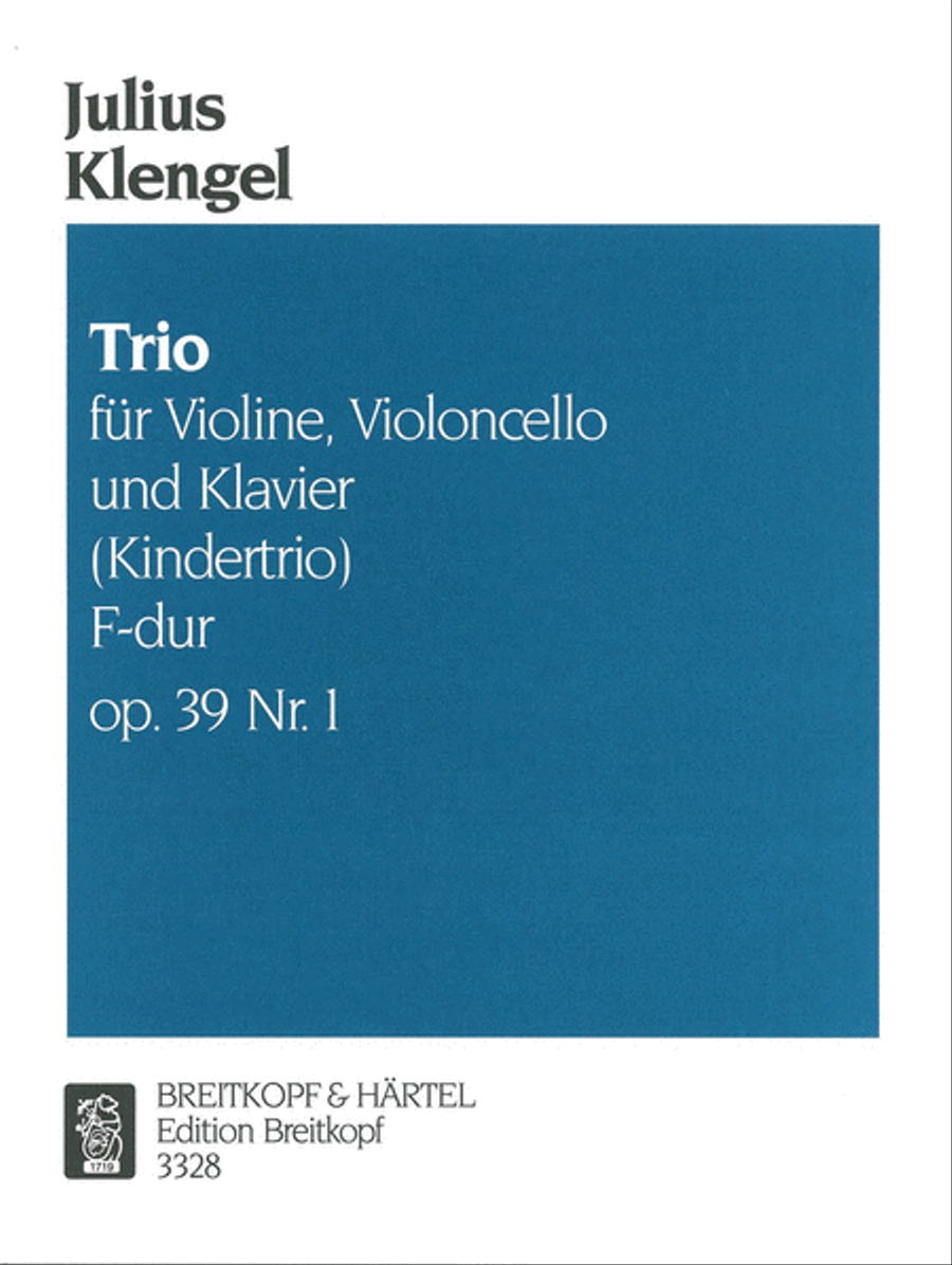 Children's Trios Op. 39