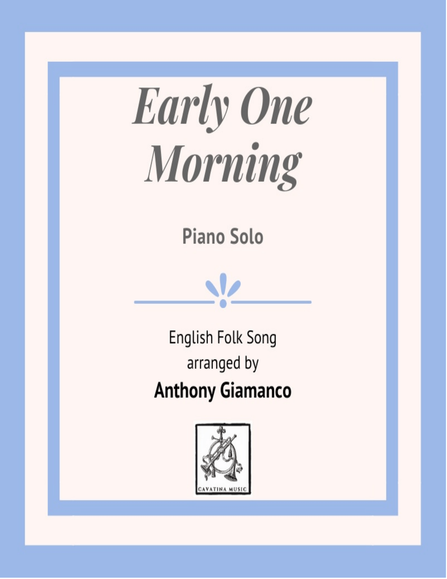 EARLY ONE MORNING - intermediate piano Piano Solo scores gallery preview page 1