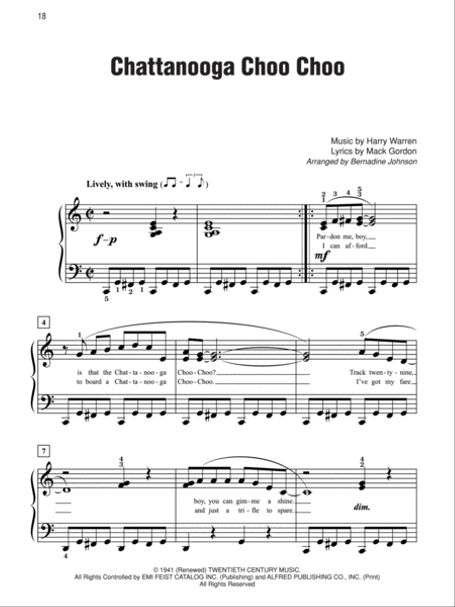 Simply Big Band Simply Big Band Easy Piano scores gallery preview page 2