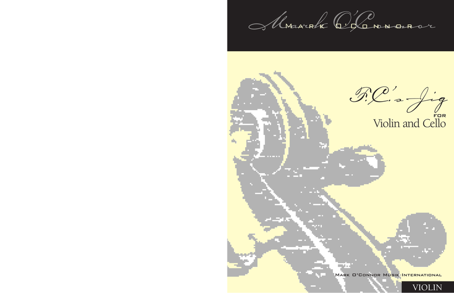 F. C.'s Jig (violin part - vln, cel) String Duet scores gallery preview page 1