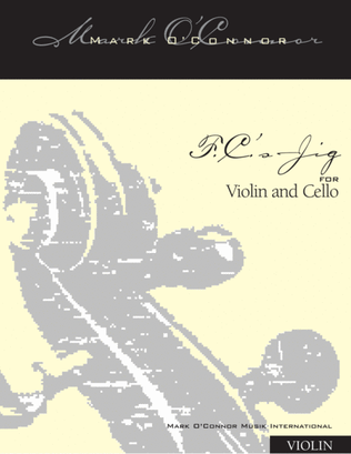 Book cover for F. C.'s Jig (violin part - vln, cel)