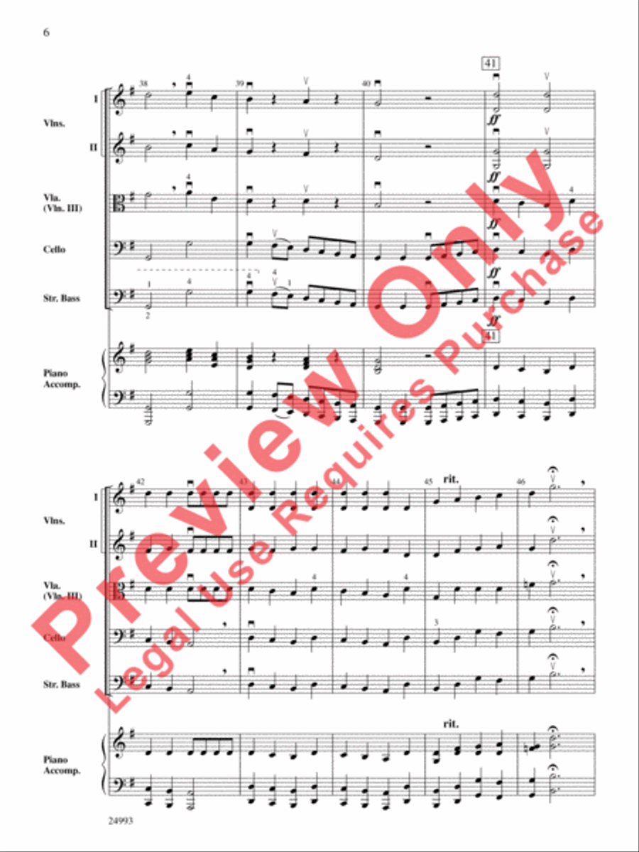 There Stands a Little Man Orchestra scores gallery preview page 7