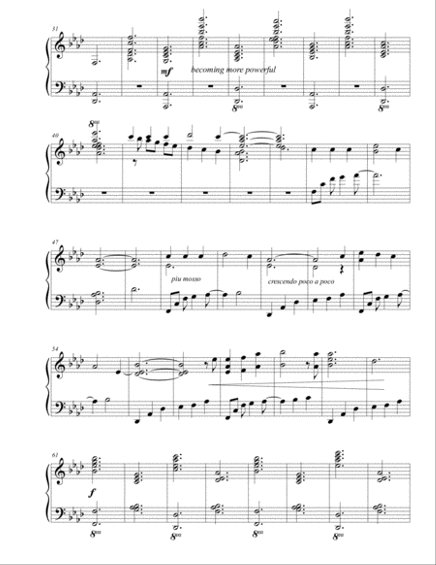 Breathe on Me, Breath of God Piano Solo scores gallery preview page 2