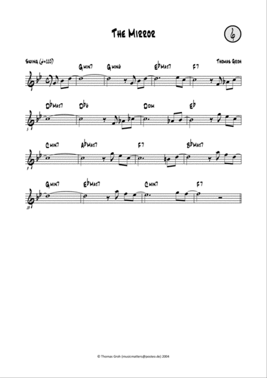 The Mirror Piano scores gallery preview page 2