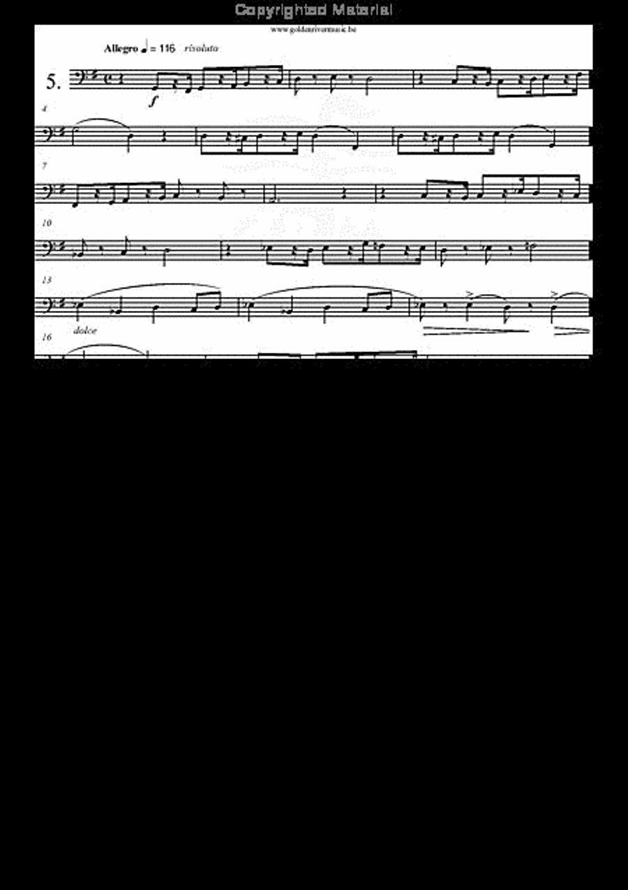 18 Etudes Melodiques Tuba scores gallery preview page 6