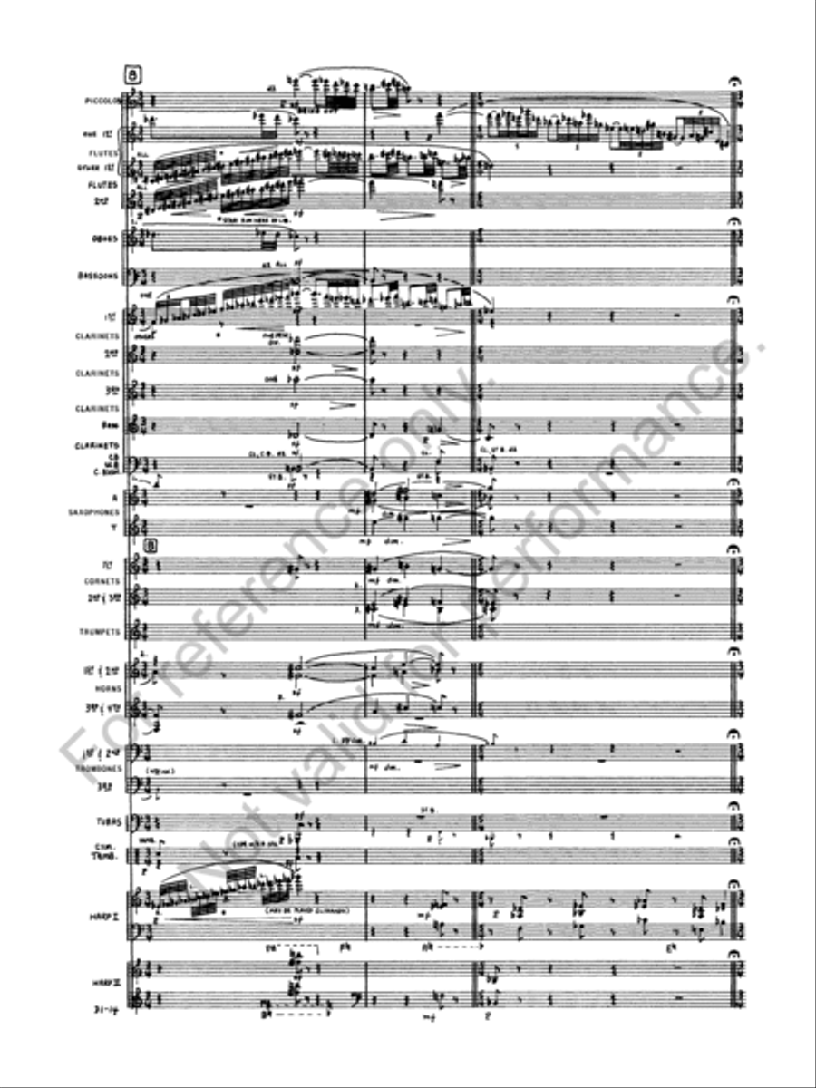 Salome's Dance (Dance of the Seven Veils) Concert Band scores gallery preview page 16