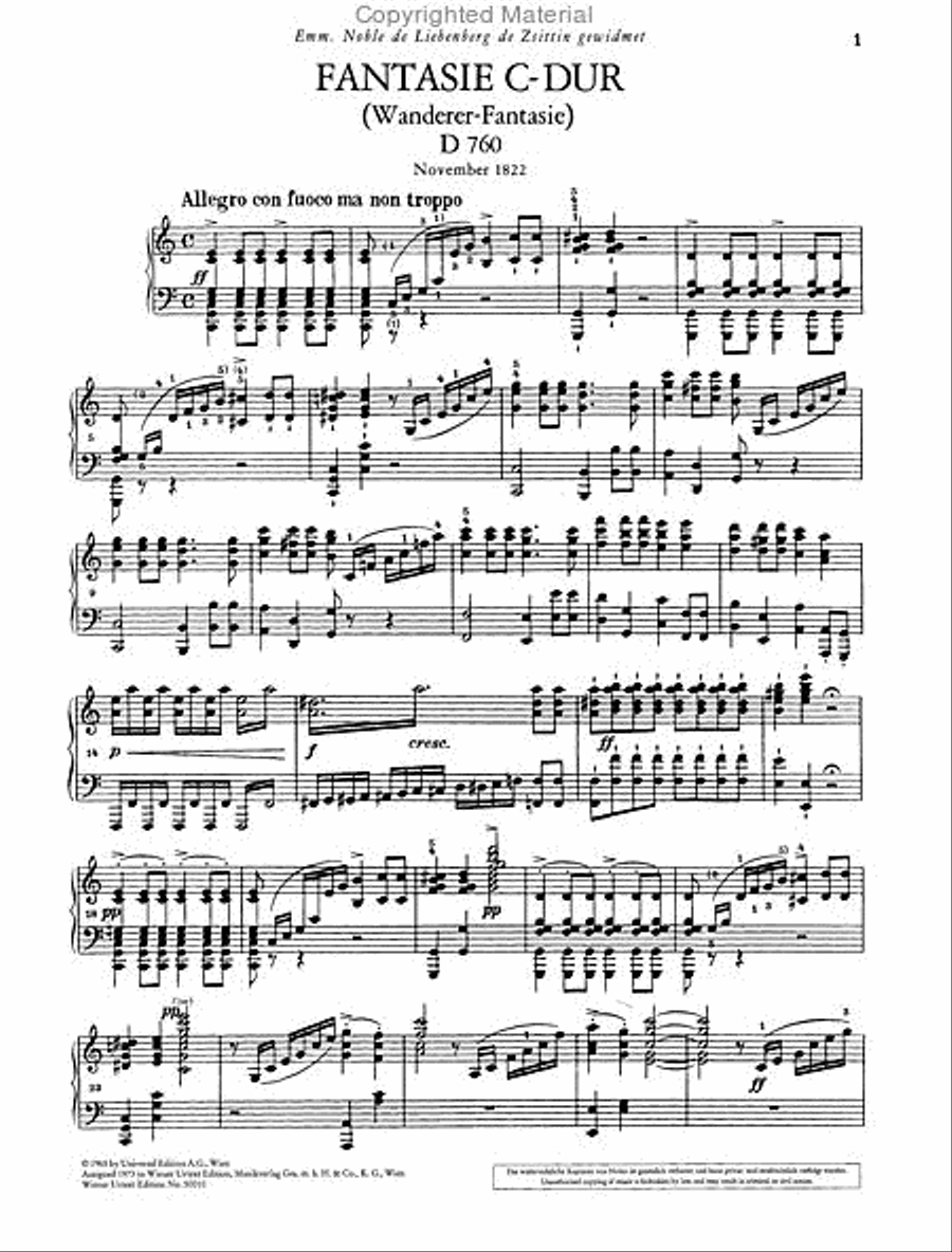 Fantasy C major Chamber Music scores gallery preview page 2