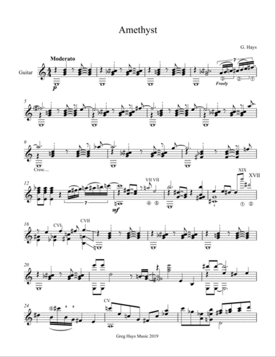 Four Colors Four Colors Guitar Solo scores gallery preview page 3