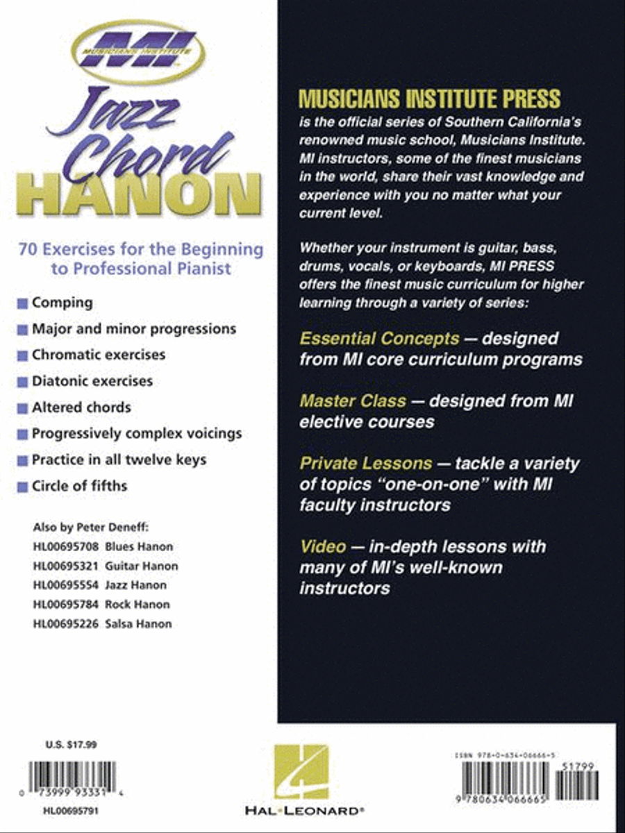 Jazz Chord Hanon Piano Method scores gallery preview page 8