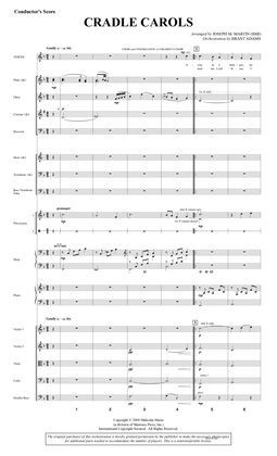 Cradle Carols (from Carols For Choir And Congregation) - Score