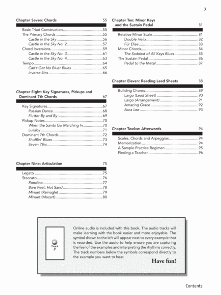 Beginning Piano for Adults Piano Method scores gallery preview page 3