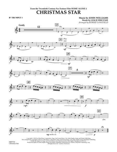 Christmas Star (from Home Alone 2: Lost in New York) - Bb Trumpet 1