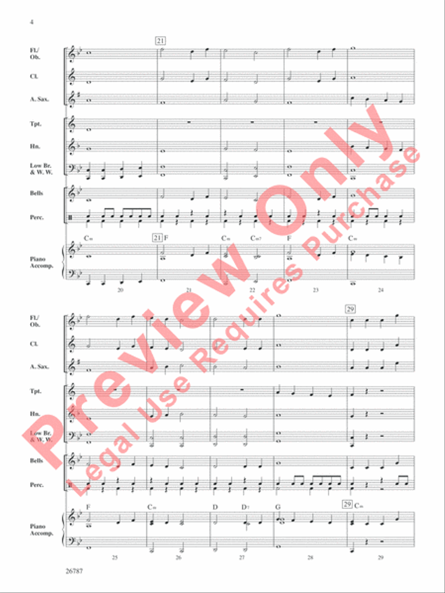 Pirates' Cave Concert Band scores gallery preview page 5