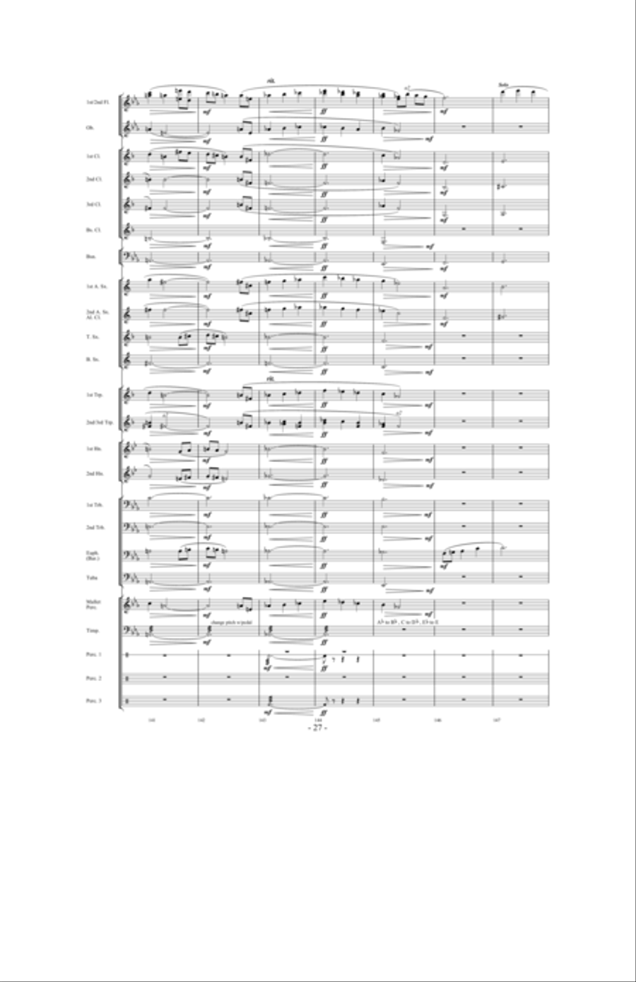 Valley of the Kings Valley of the Kings Concert Band scores gallery preview page 26