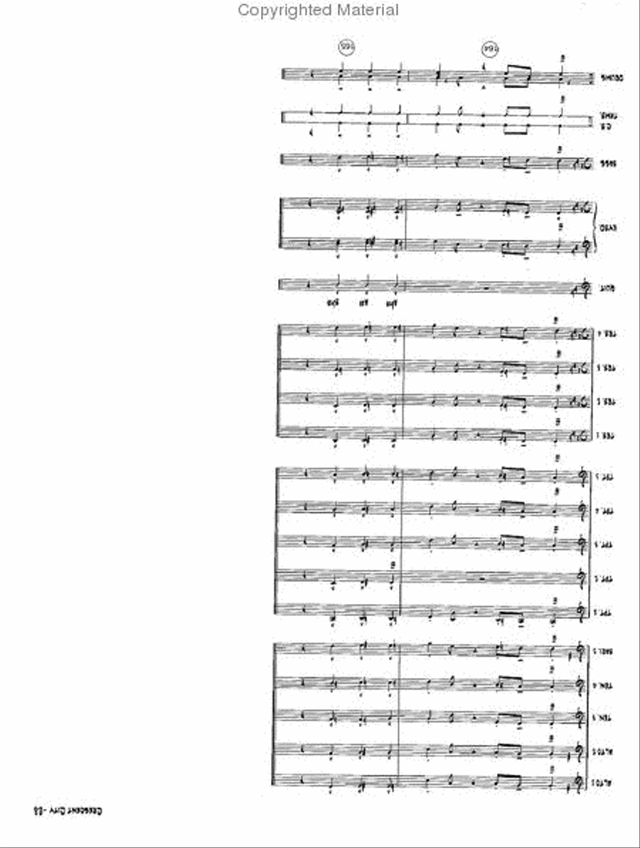 The Crescent City Stomp Jazz Ensemble scores gallery preview page 29