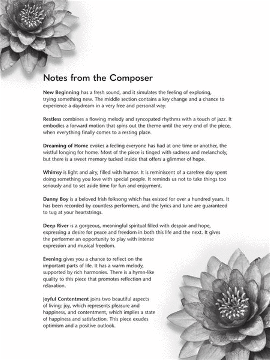 Reflections & Relaxations Piano Method scores gallery preview page 3