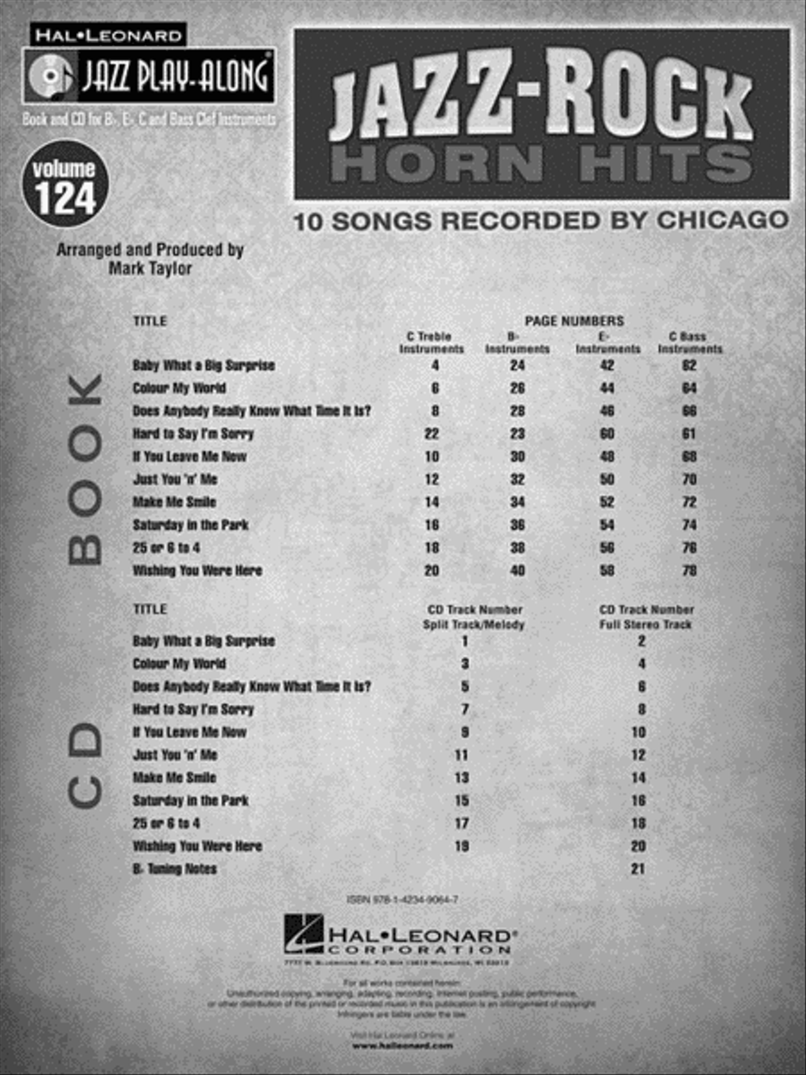 Jazz-Rock Horn Hits Horn scores gallery preview page 3