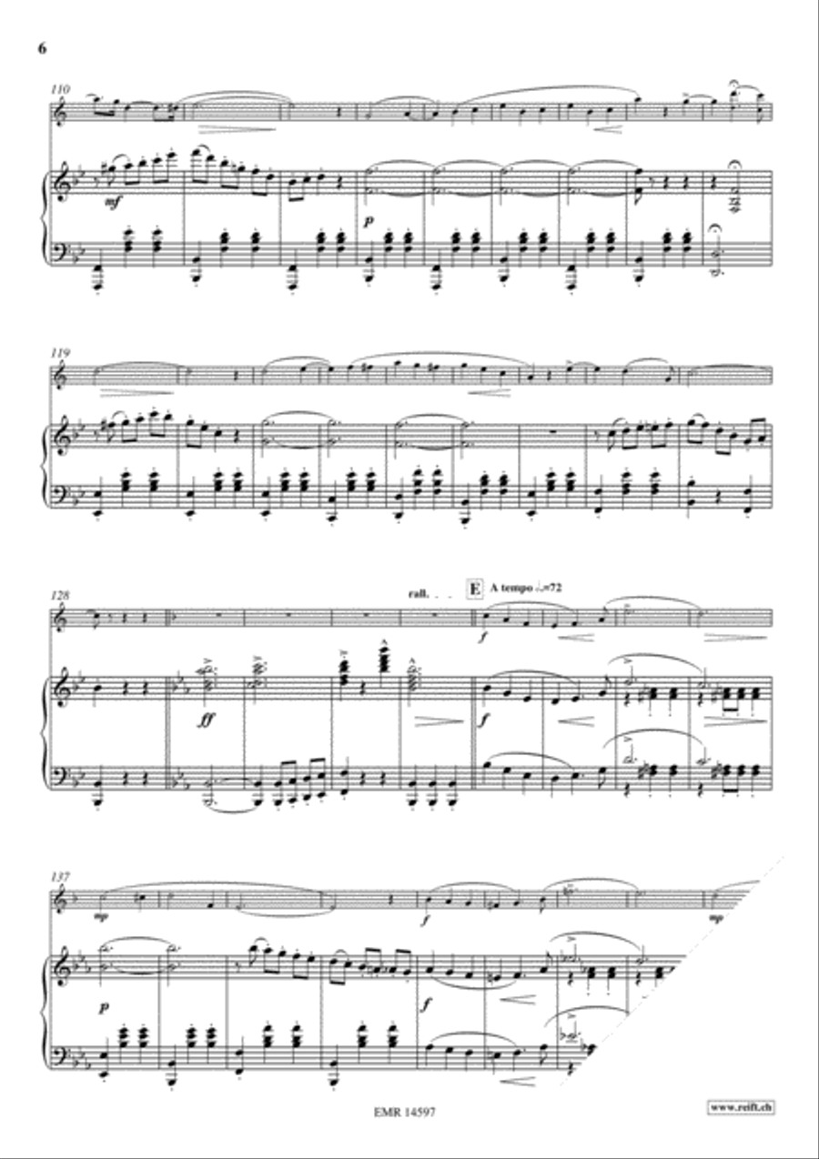 Thoughts Of Love Euphonium scores gallery preview page 6
