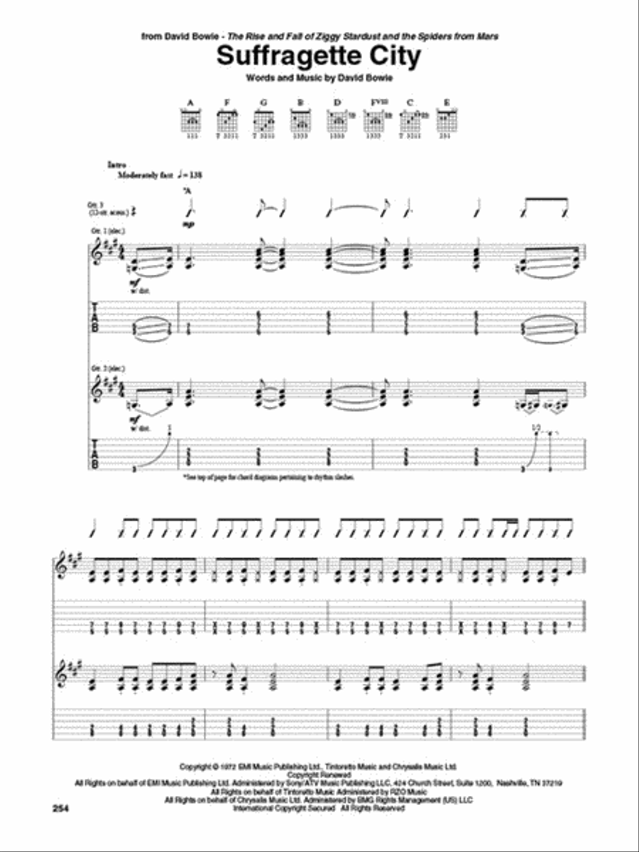 Classic Rock Guitar Bible – 2nd Edition Electric Guitar scores gallery preview page 4
