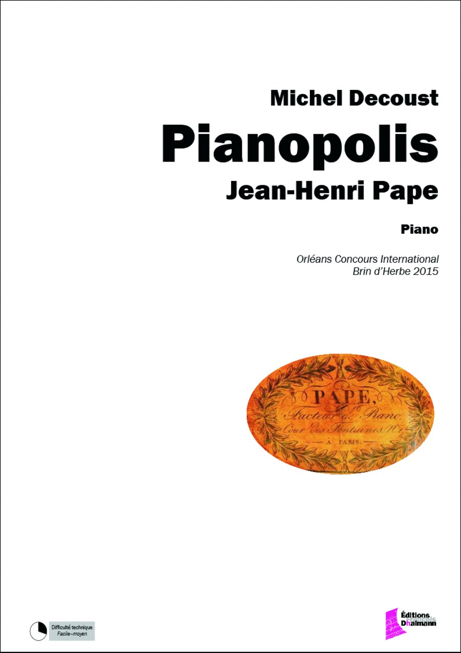 Pianopolis : Jean-Henri Pape Piano Solo scores gallery preview page 1