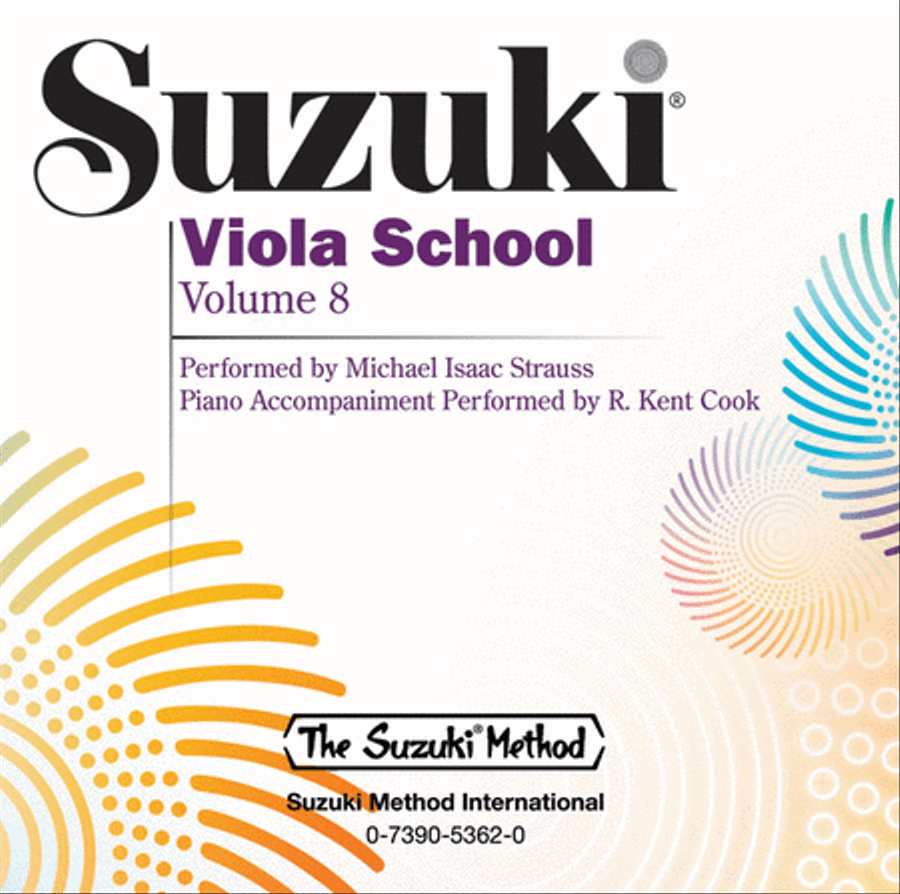 Suzuki Viola School, Volume 8 String Methods scores gallery preview page 1