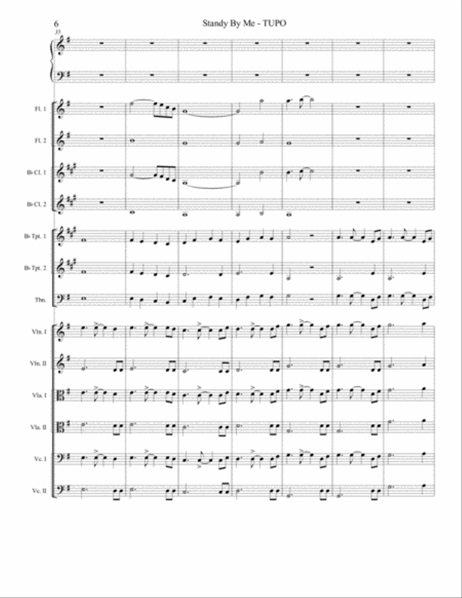 Stand By Me Stand By Me Large Ensemble scores gallery preview page 6
