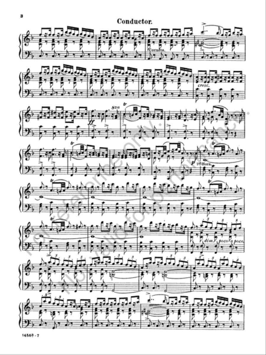 Fra Diavolo Overture Concert Band scores gallery preview page 5