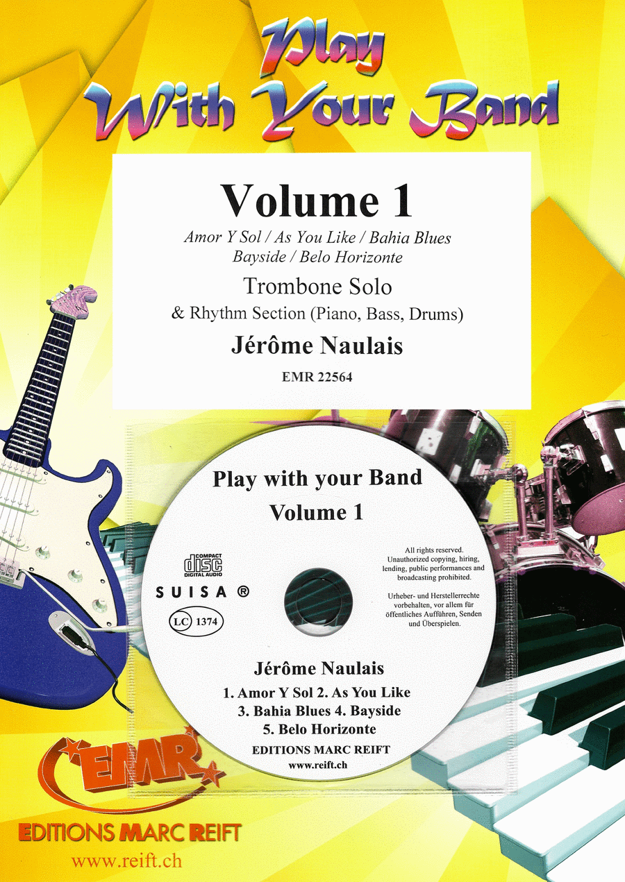 Play With Your Band Volume 1 Trombone scores gallery preview page 1