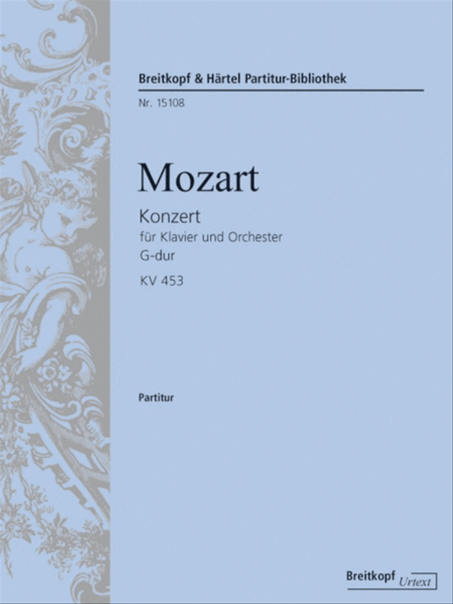 Piano Concerto [No. 17] in G major K. 453 Orchestra scores gallery preview page 1