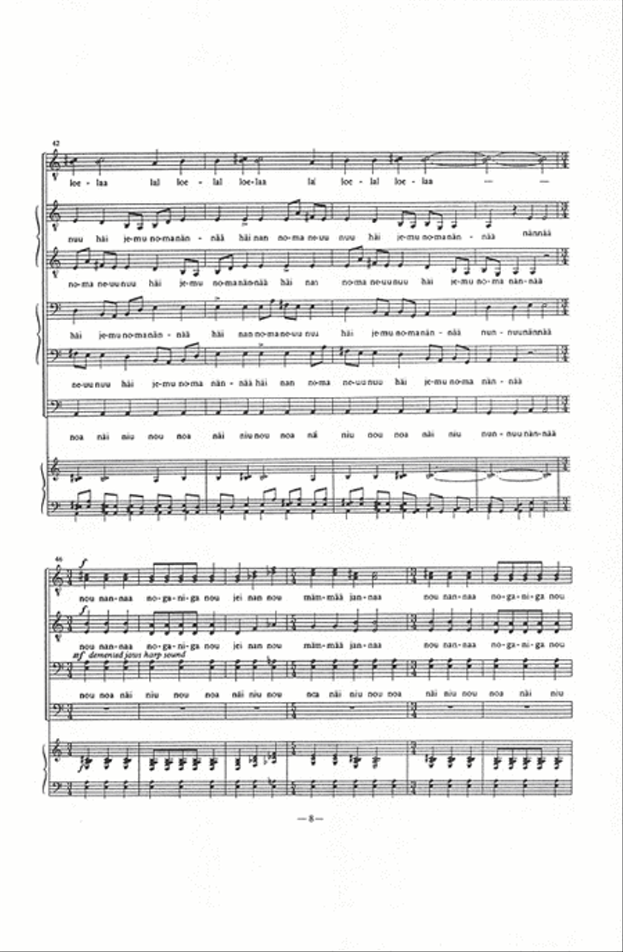 Pseudo-Yoik (TTBB) Pseudo-Yoik (TTBB) TTBB scores gallery preview page 9