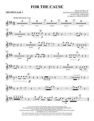For the Cause (arr. James Koerts) - Bb Trumpet 1