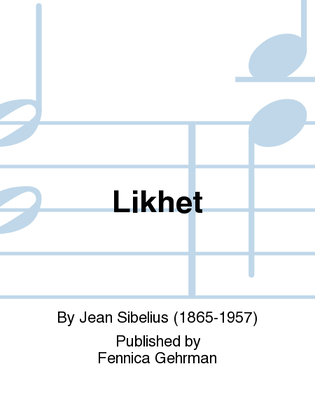 Book cover for Likhet